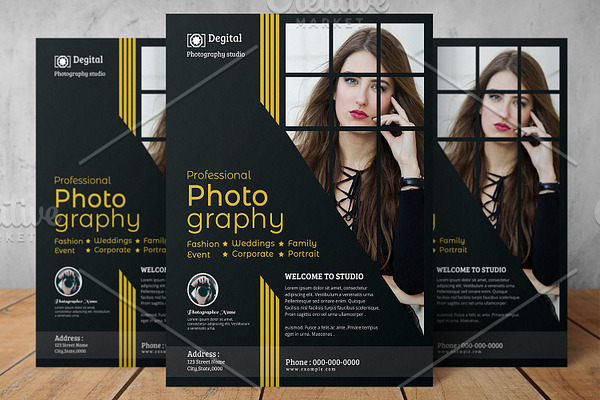 Printable Photography Flyer V926