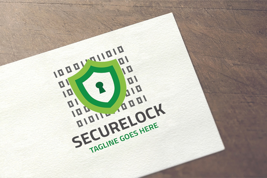 Secure Lock Logo in Logo Templates - product preview 8