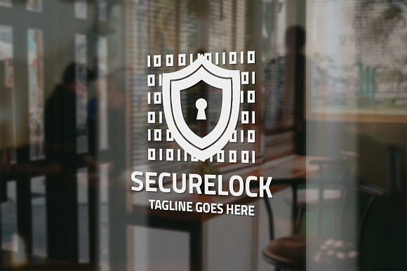 Secure Lock Logo in Logo Templates - product preview 1