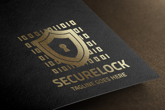 Secure Lock Logo in Logo Templates - product preview 3