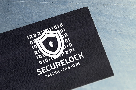 Secure Lock Logo in Logo Templates - product preview 4