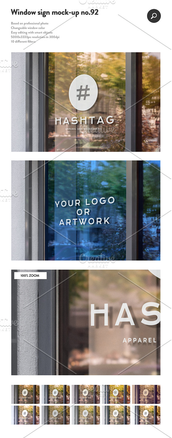 50 sign facade logo mockup bundle 2 in Product Mockups - product preview 42