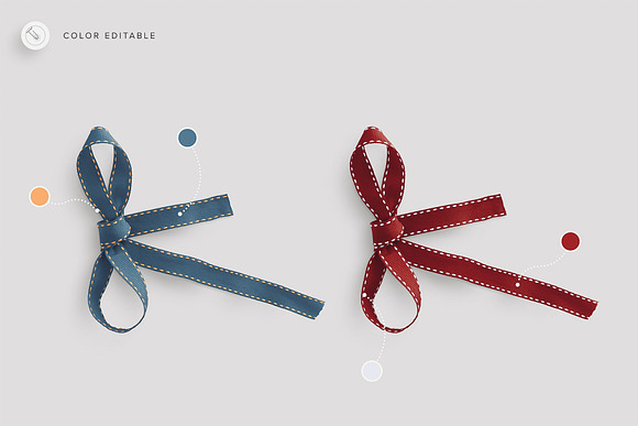 Gift Tags & Ribbons Scene Creator in Scene Creator Mockups - product preview 5
