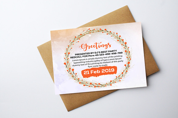 Multi Use Card Psd Template Bundle in Wedding Templates - product preview 1
