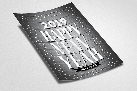 New Year 2019 Psd Flyer Templates in Flyer Templates - product preview 1