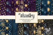 Wizardry Digital Paper & Clipart