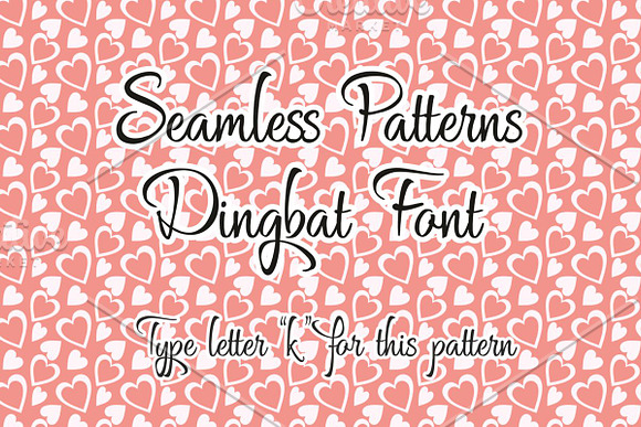 Seamless Patterns in Symbol Fonts - product preview 2