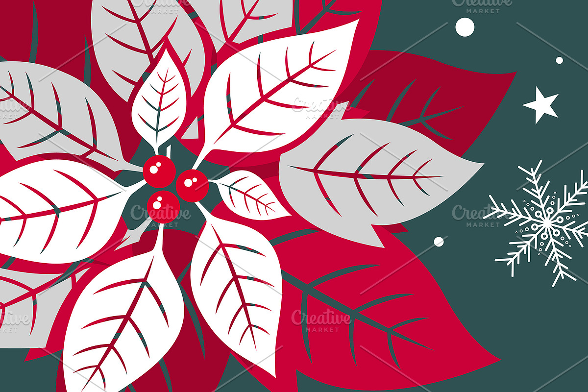Christmas card design in Illustrations - product preview 8