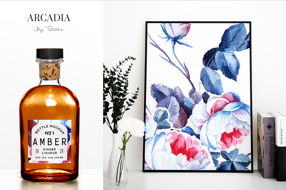 Arcadia, Curated & Hand Painted! in Patterns - product preview 2