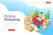 landing page of easy shopping