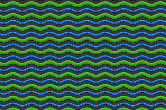 Abstract Waves Seamless Pattern Back in Patterns - product preview 1