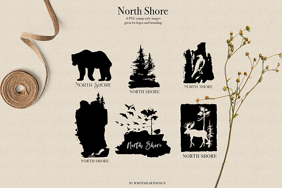 North Shore Book Style Illustrations in Illustrations - product preview 13