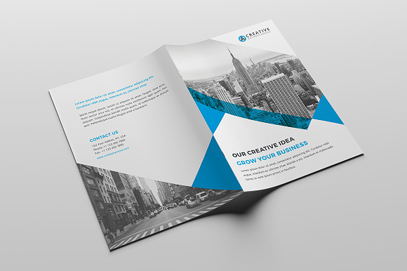 Business Bi-Fold Brochure in Brochure Templates - product preview 2