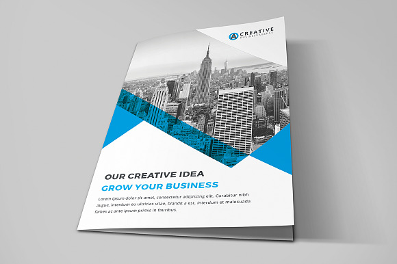 Business Bi-Fold Brochure in Brochure Templates - product preview 3