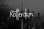 Rotterdam - Handwritten Display Font