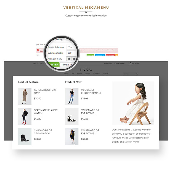 Leo Lana - Women Fashion And Accesso in Website Templates - product preview 2