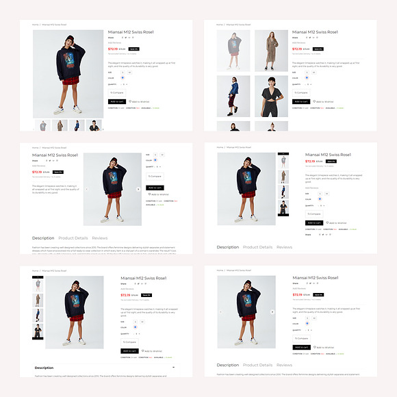 Leo Lana - Women Fashion And Accesso in Website Templates - product preview 5