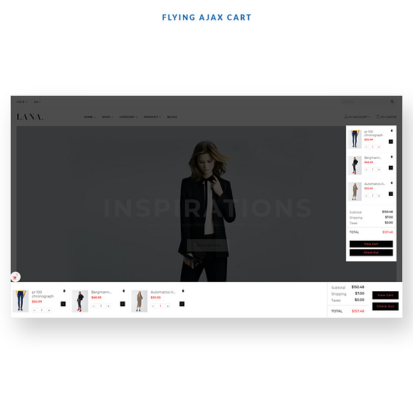Leo Lana - Women Fashion And Accesso in Website Templates - product preview 6