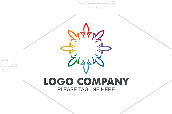 20 Logo Flower Templates Bundle in Logo Templates - product preview 1