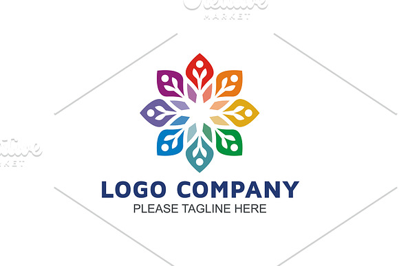 20 Logo Flower Templates Bundle in Logo Templates - product preview 11