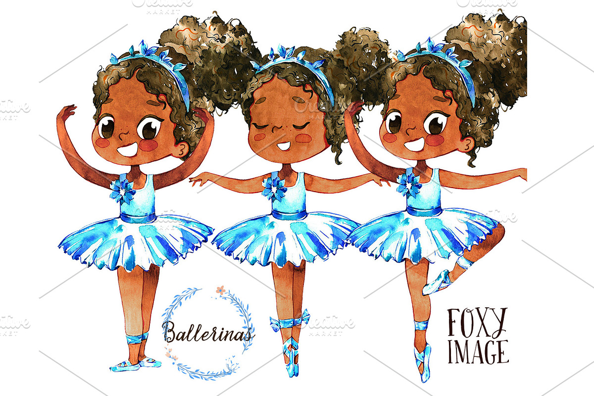 Ballerinas Girls in Illustrations - product preview 8