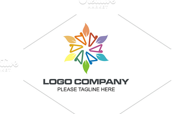 20 Logo Flower Templates Bundle in Logo Templates - product preview 11