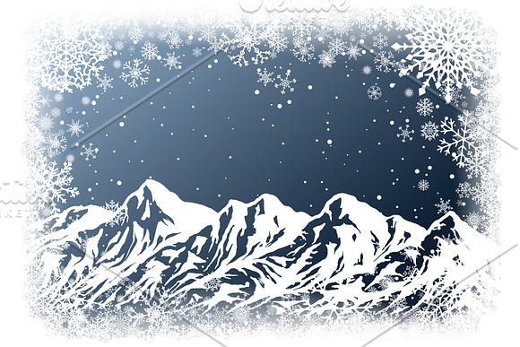 Christmas Cards Set (vector) in Illustrations - product preview 2