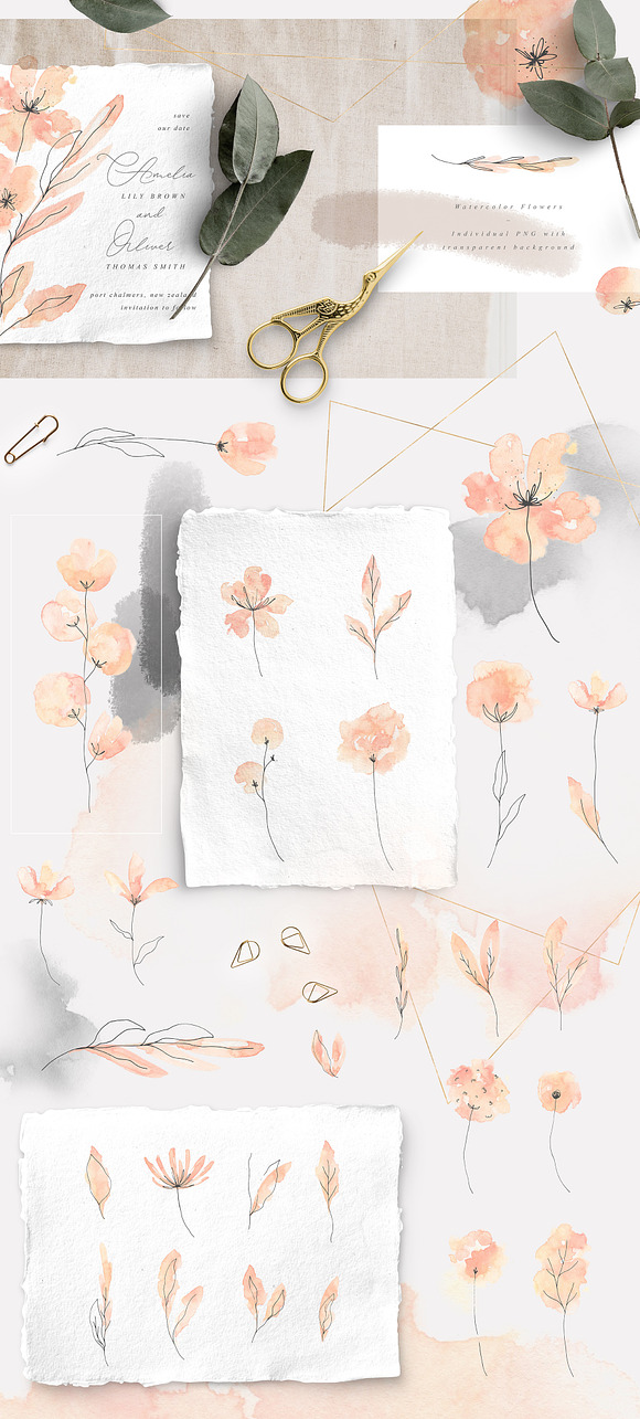 Rosy Glow Collection in Illustrations - product preview 5