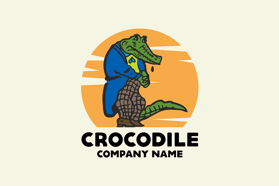 Crocodile Logo in Logo Templates - product preview 8