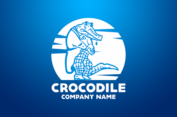 Crocodile Logo in Logo Templates - product preview 2