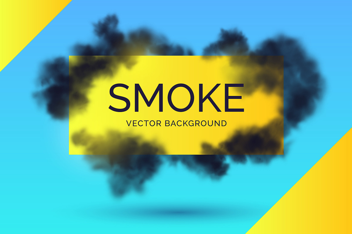 Smoke vector background in Objects - product preview 8