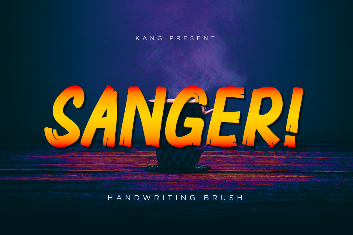 Sanger in Display Fonts - product preview 8