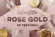50 Rose Gold Textures