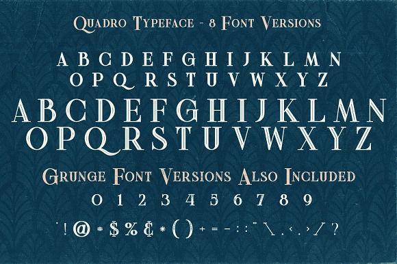 Quadro - Display Font in Display Fonts - product preview 3