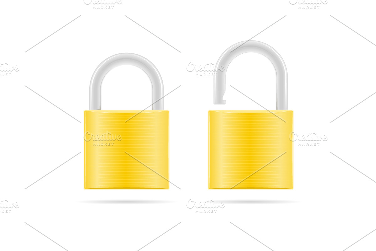 Padlocks in Illustrations - product preview 8