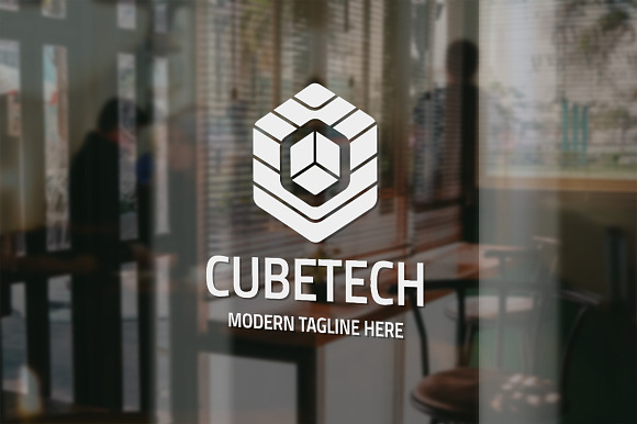 Cube Tech Logo in Logo Templates - product preview 1