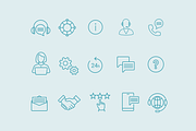 15 Customer Service Icons