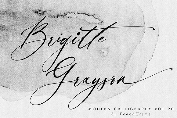 Balzak // Organic Calligraphy in Calligraphy Fonts - product preview 5
