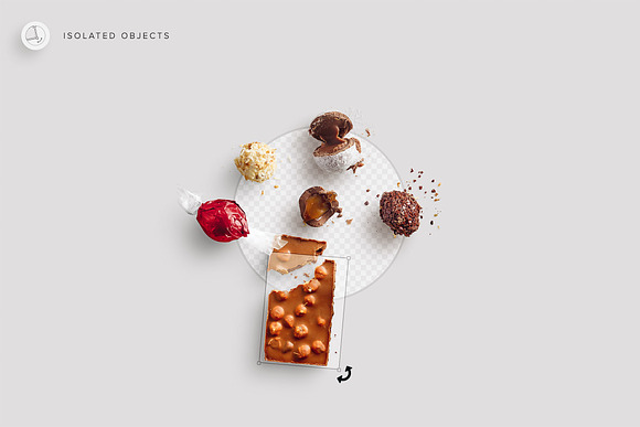 Chocolate Treats Scene Creator in Scene Creator Mockups - product preview 1