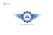 Auto Wing A Letter Logo