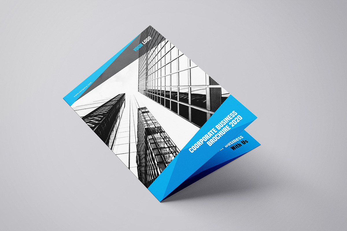 Byfold - A4 Company Bifold Brochure in Brochure Templates - product preview 8