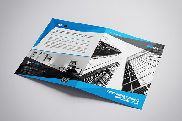 Byfold - A4 Company Bifold Brochure in Brochure Templates - product preview 2