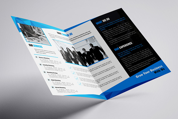 Byfold - A4 Company Bifold Brochure in Brochure Templates - product preview 3
