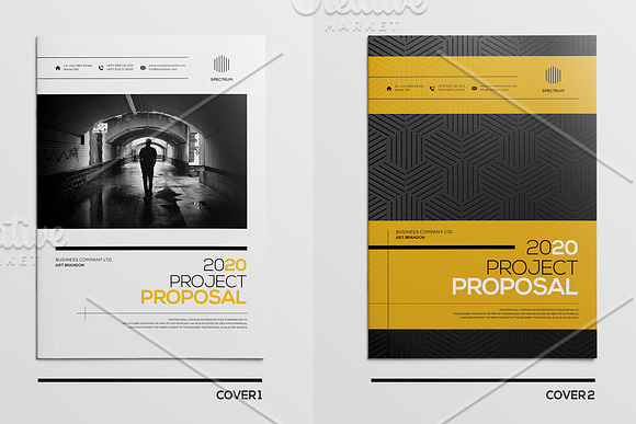 Full Proposal Package Template in Stationery Templates - product preview 1