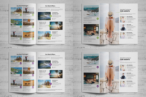 Holiday Travel Brochure Design v5 in Brochure Templates - product preview 10