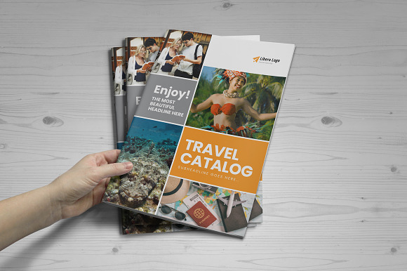 Holiday Travel Brochure Design v5 in Brochure Templates - product preview 11
