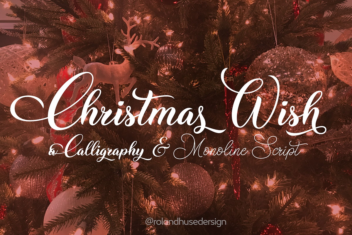 Christmas Wish in Christmas Fonts - product preview 8