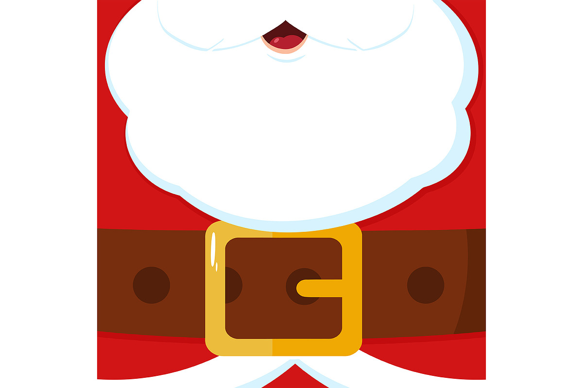 Santa Claus Message Blank Banner in Illustrations - product preview 8