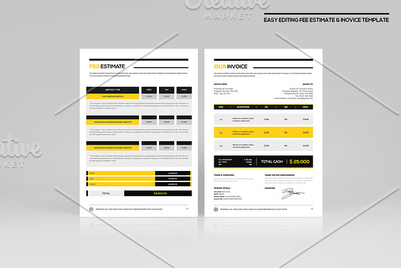 Full Proposal Package Template in Stationery Templates - product preview 5