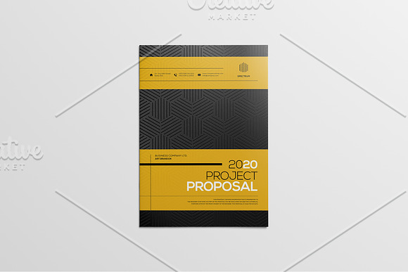 Full Proposal Package Template in Stationery Templates - product preview 7